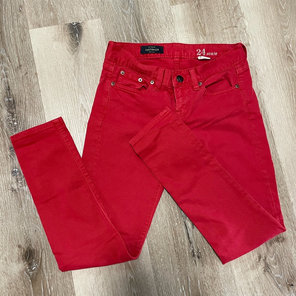 J. Crew Toothpick Jeans